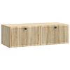 vidaXL TV ormar za zid Hrast sonoma 98 x 41 x 30 cm Konstruirano drvo