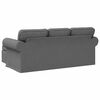 vidaXL Sofa Tamno siva