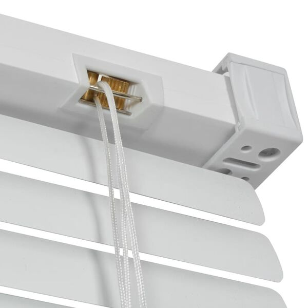 vidaXL Prozorske Rolete Aluminijske 120x130 cm Bijele