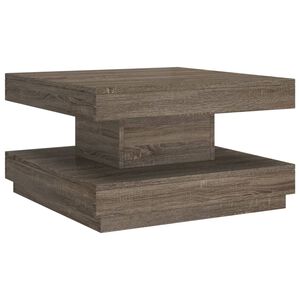 vidaXL Stolić za kavu sivi 60 x 60 x 35 cm MDF