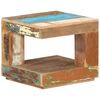 vidaXL Stolić za kavu 45 x 45 x 40 cm od masivnog obnovljenog drva