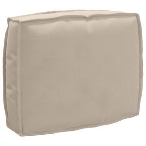 vidaXL Jastuk Oxford tkanina Sivo-smeđa 50 x 40 x 12 cm