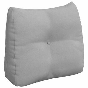 vidaXL Jastuk za leđa Oblačnosiva 60 x 24 x 50 cm tkanina