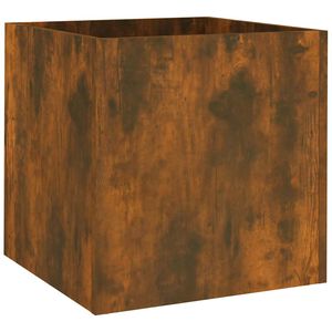 vidaXL Sadilica boja dimljenog hrasta 40x40x40 cm konstruirano drvo