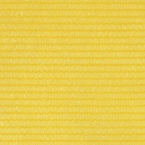 vidaXL Balkonski zastor žuti 120 x 400 cm HDPE