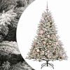vidaXL Umjetno božićno drvce s kuglicom 120 cm 150 LED lampica