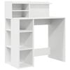 vidaXL Stol Bijelo Konstruirano drvo 90 x 48 x 101,5 cm