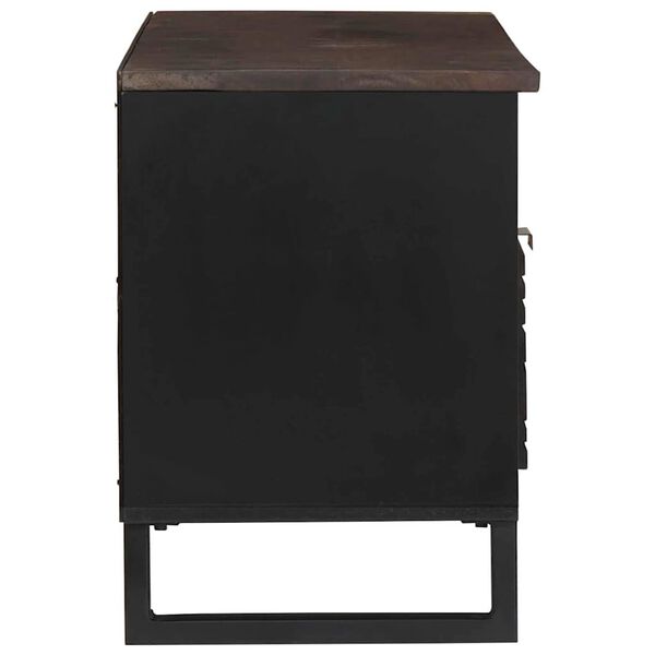 vidaXL TV Jedinice s ladicama Orah 105 x 33 x 46 cm Konstruirano drvo