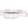 vidaXL Okvir za krevet 120 x 200 cm od masivnog drva