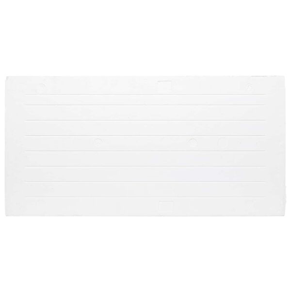 vidaXL Zidne panele 10 pcs Crvena i bijela 100 x 50 cm EPS pjena