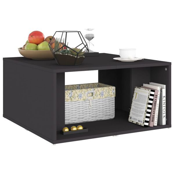 vidaXL Stolići za kavu 4 kom sivi 33 x 33 x 33 cm konstruirano drvo