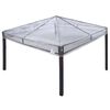vidaXL Zamjena nadstre&scaron;nice 300 x 300 x 26 cm *Transparent*an PVC
