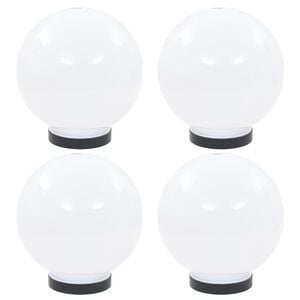 vidaXL LED kuglaste svjetiljke 4 kom 20 cm PMMA