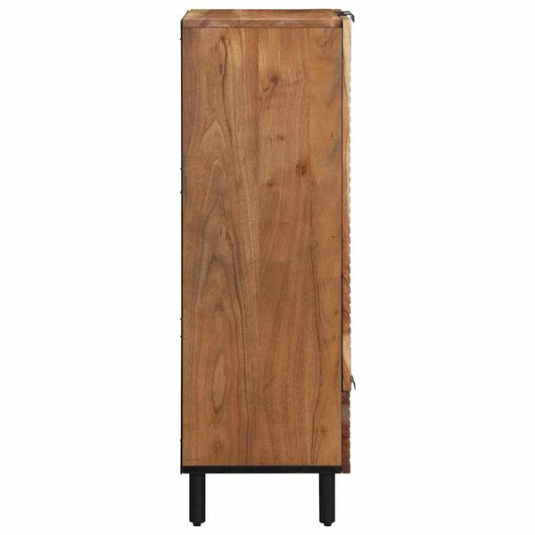 vidaXL Highboard Prirodna 60 x 33,5 x 100 cm Čvrsto drvo akacije