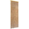 vidaXL Zavjesa za vrata protiv insekata za kamper od Bambusa 56x185 cm