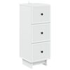 vidaXL Ormar s ladicama Bijela 33 x 34,5 x 90 cm Konstruirano drvo