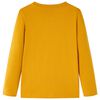 Dječja majica dugih rukava oker 92