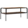 vidaXL Bocni stol Staro drvo 100 x 50 x 46 cm Konstruirano drvo
