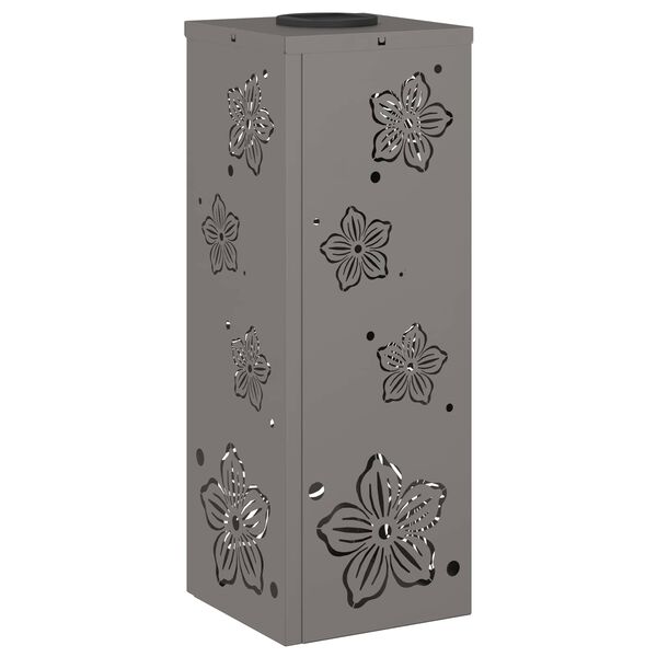 vidaXL Solarna LED svjetlost za stazu 2 pcs Rđa