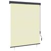 vidaXL Vanjska roleta 140 x 250 cm krem