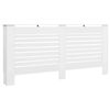 vidaXL Pokrov za radijator bijeli 172 x 19 x 81,5 cm MDF