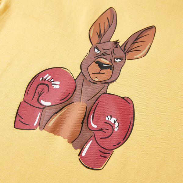 Dječja majica kratkih rukava žuta 116