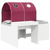 vidaXL Krevet s Tunnels 4 pcs Artisian hrast i crvena