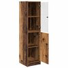 vidaXL Highboard Staro drvo 35 x 37 x 142 cm Konstruirano drvo