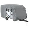 vidaXL Navlaka za karavan siva 670x250x220 cm netkana tkanina