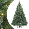 vidaXL Umjetno božićno drvce s stalakom Zelena 240 cm PE i PVC