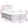 vidaXL Krevet box spring s madracem crni 120 x 190 cm bar&scaron;unasti