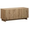 vidaXL TV stalak 90 x 34,5 x 40 cm Hrast artisan Konstruirano drvo