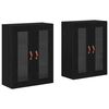 vidaXL Zidni ormari 2 kom. Crni hrast 69,5 x 34 x 90 cm