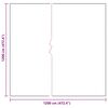 vidaXL Cerada s rupama *Transparent*an 12 x 12 m Polietilen