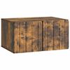 vidaXL TV ormar za zid 59,5 x 41 x 30 cm Dimljeni hrast