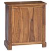 vidaXL Ormarić za pohranu Prirodna 65 x 30 x 75 cm Čvrsto teak drvo