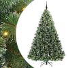 vidaXL Umjetno božićno drvce s stalakom Zelena 210 cm PE i PVC