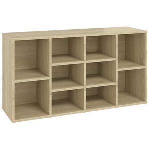 vidaXL Klupa za cipele boja hrasta 103x30x55 cm konstruirano drvo