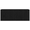 vidaXL TV ormar 2 pcs Crni hrast 80 x 30 x 30 cm Konstruirano drvo