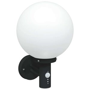 vidaXL Vanjska zidna lampa Crna 28 x 25 x 38 cm