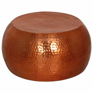 vidaXL Stolić za kavu mesingani &Oslash; 55 x 28 cm aluminijski