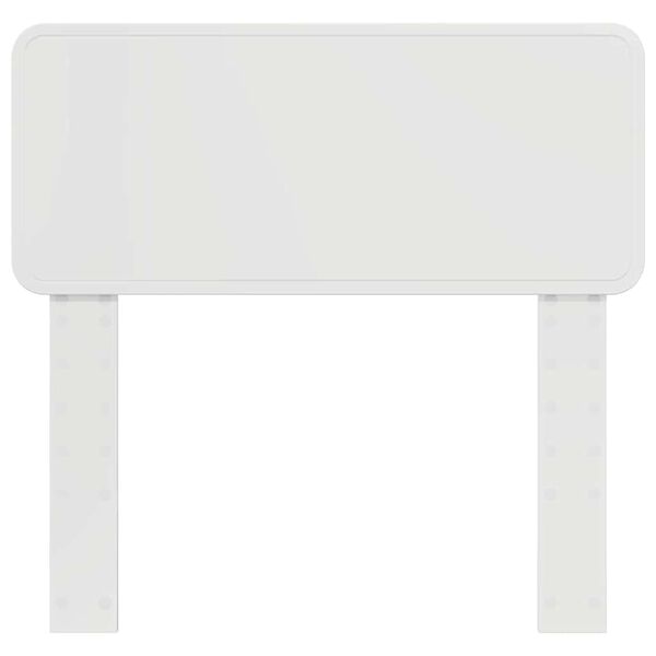 vidaXL Uzglavlje s uzglavljem Sjajno bijelo 75 cm Konstruirano drvo