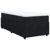 vidaXL Box spring krevet s madracem crni 100x200 cm bar&scaron;unasti