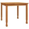 vidaXL Vrtni blagovaonski stol 85 x 85 x 75 cm od masivne tikovine