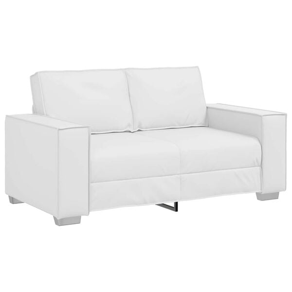 vidaXL Sofa Bijelo 160 x 80 x 84 cm tkanina