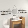 vidaXL Lebdeća polica Zidne 4 pcs Antracit 100 x 9 x 2,5 cm Čelik