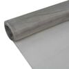 vidaXL Žične Ograde 100 x 500 cm Nehrđajući čelik 304 Srebrna