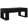 vidaXL Kava Stol Crni hrast 110 x 50 x 41 cm Konstruirano drvo