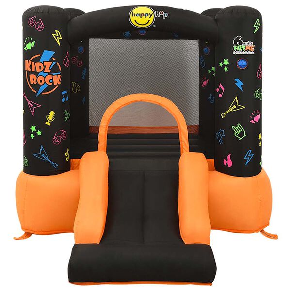 Happy Hop trampolin na napuhavanje s toboganom 210 x 280 x 170 cm PVC