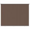 vidaXL Vanjska roleta 90% blokada UV zraka Sivosmeđa 140 x 140 cm HDPE